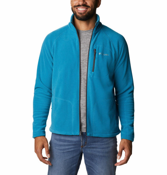 Columbia Men Blue Fast Trek II Full Zip Fleece Jacket