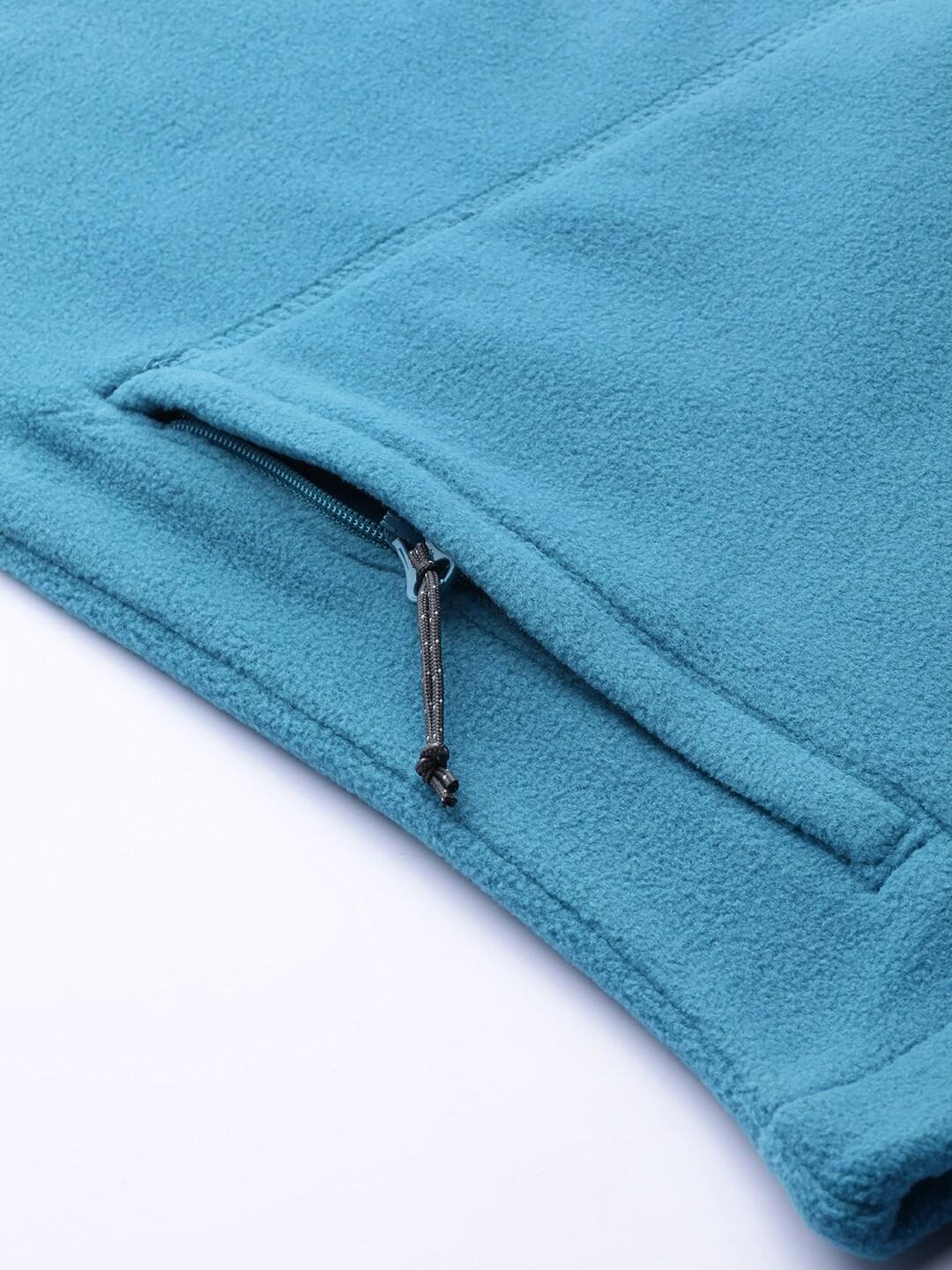 Columbia Men Blue Fast Trek II Full Zip Fleece Jacket