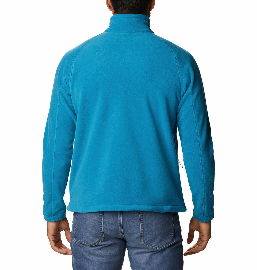 Columbia Men Blue Fast Trek II Full Zip Fleece Jacket
