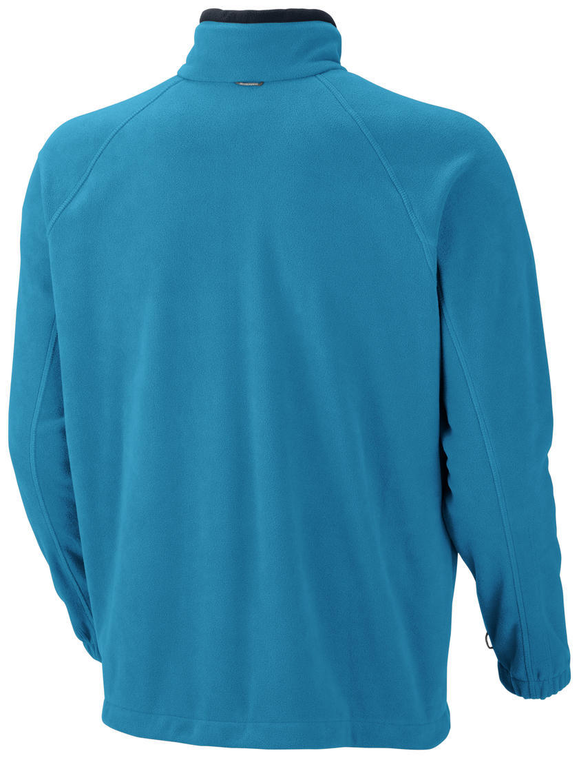 Columbia Men Blue Fast Trek II Full Zip Fleece Jacket