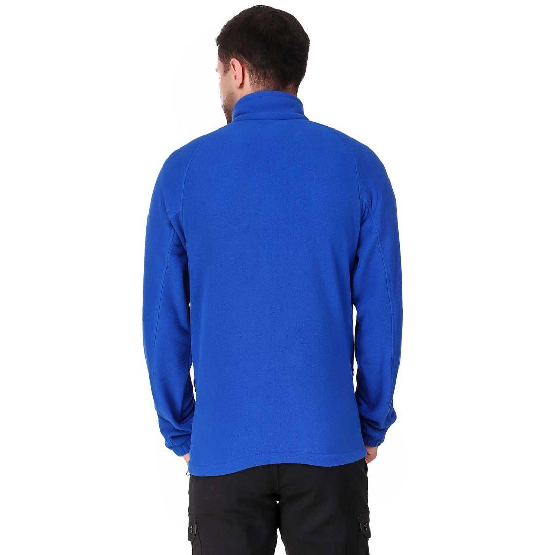 Columbia Men Blue Fast Trek II Full Zip Fleece Jacket