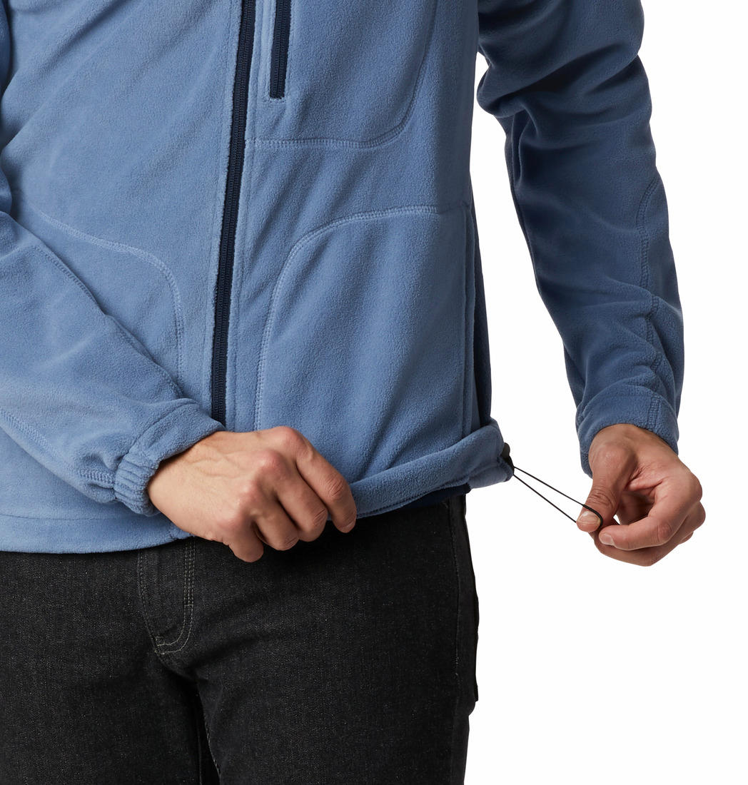 Columbia Men Blue Fast Trek II Full Zip Fleece Jacket