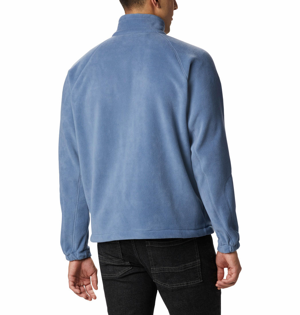 Columbia Men Blue Fast Trek II Full Zip Fleece Jacket