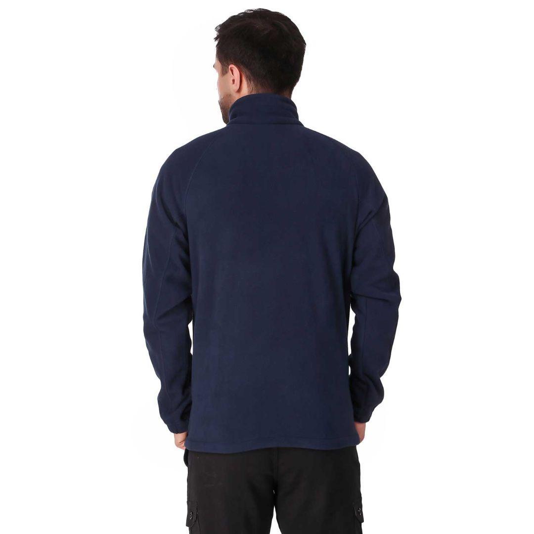 Columbia Men Navy Blue Fast Trek II Full Zip Fleece Jacket