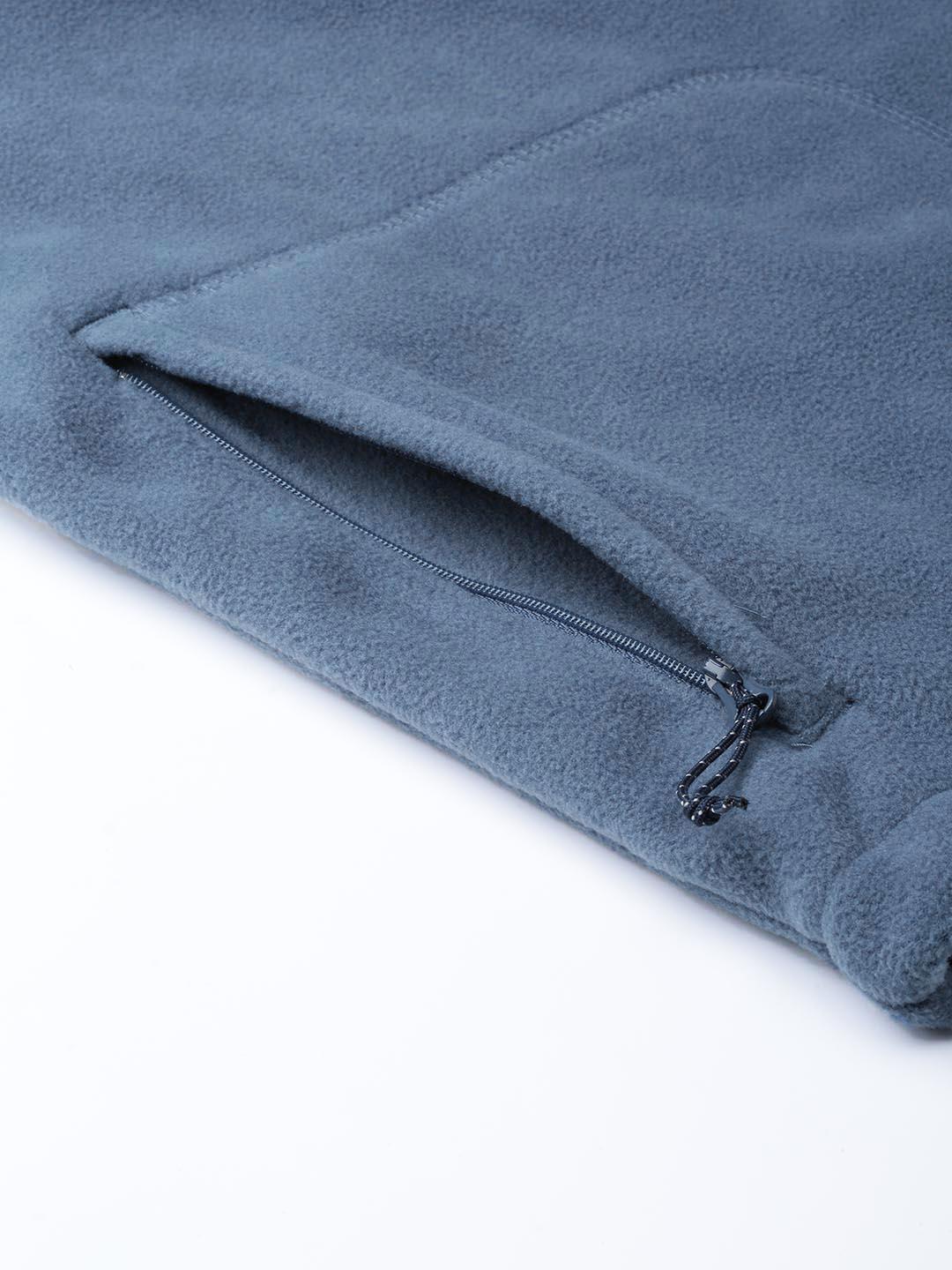 Columbia Men Navy Blue Fast Trek II Full Zip Fleece Jacket