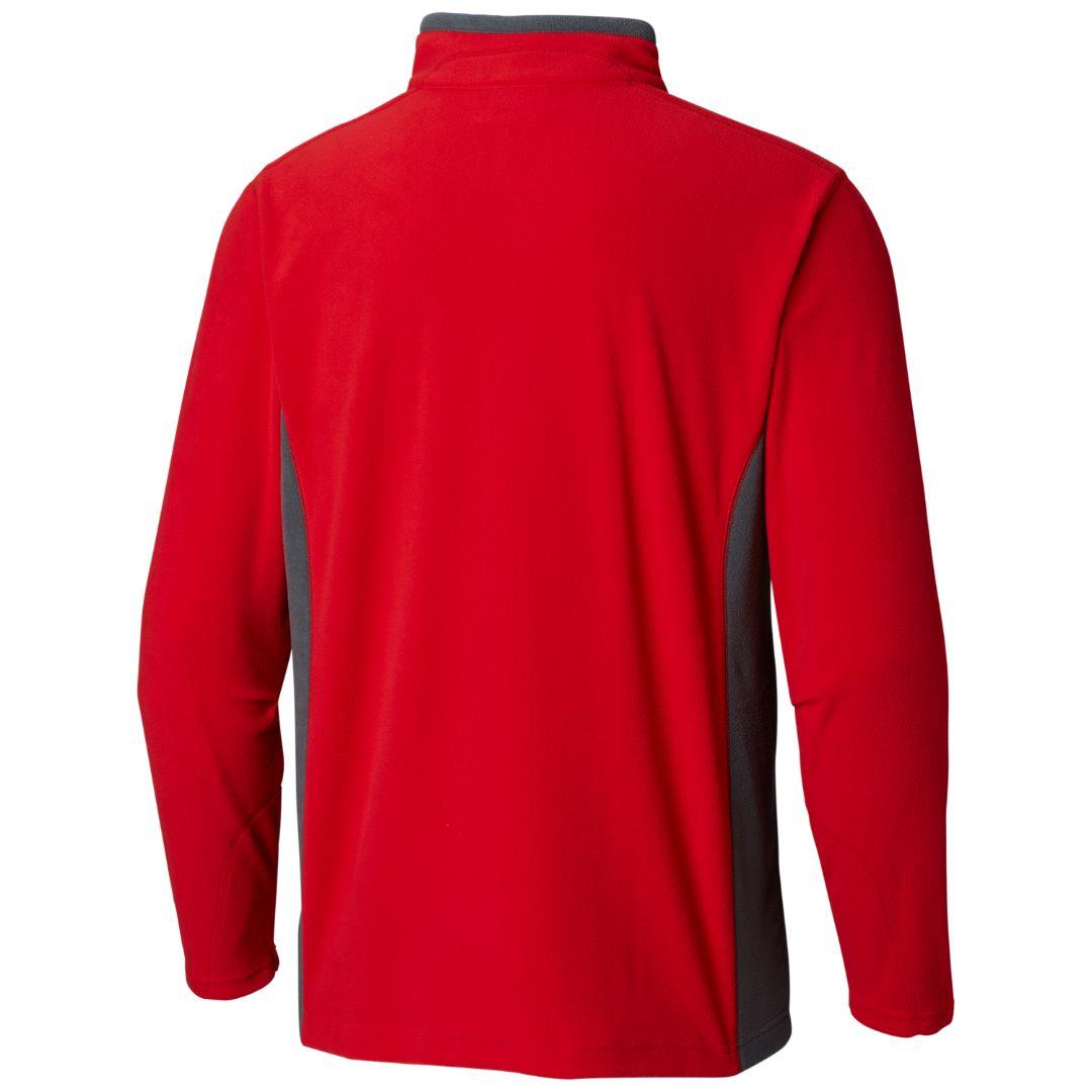 Columbia Men Red Fast Trek II Full Zip Fleece Jacket