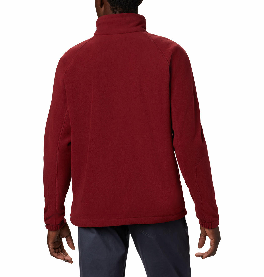 Columbia Men Red Fast Trek II Full Zip Fleece Jacket