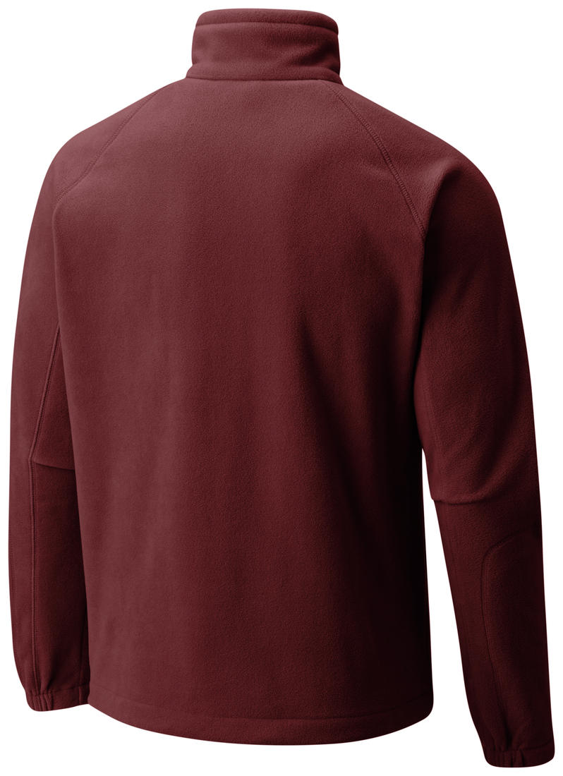 Columbia Men Maroon Fast Trek II Full Zip Fleece Jacket
