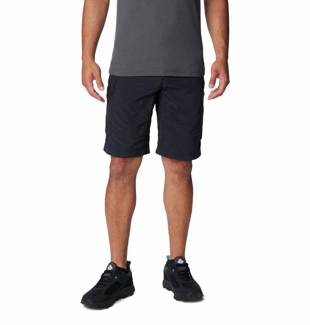 Columbia Men Black Omni-Wick Silver Ridge Cargo Shorts