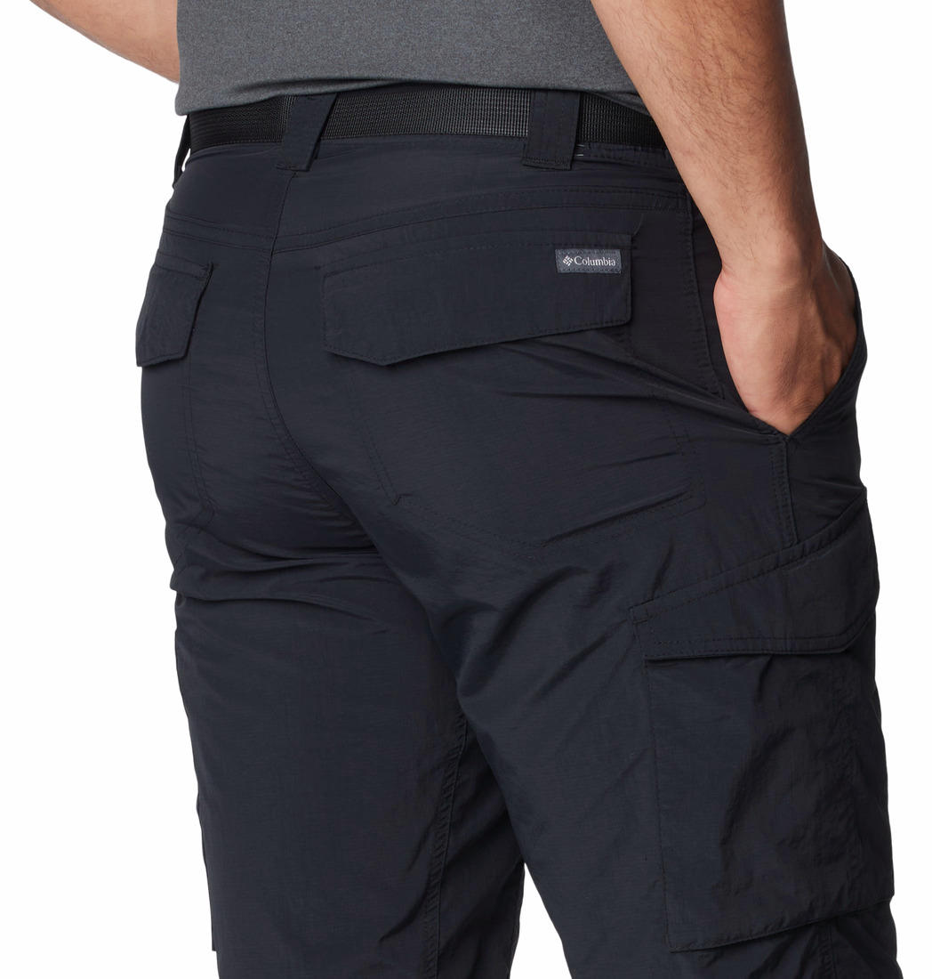 Columbia Men Black Omni-Wick Silver Ridge Cargo Shorts