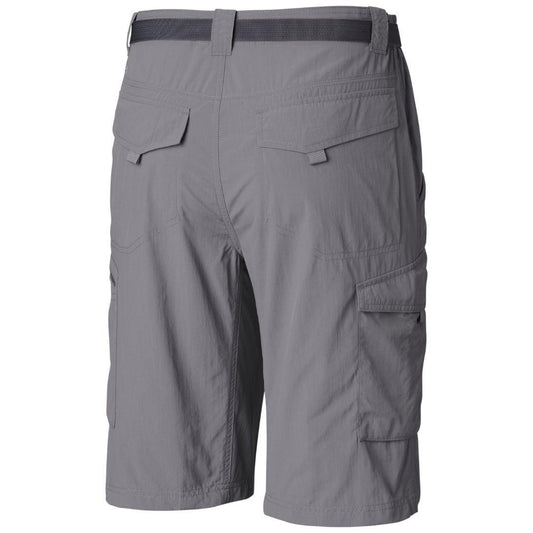 Columbia Men Grey Silver Ridge Cargo Shorts