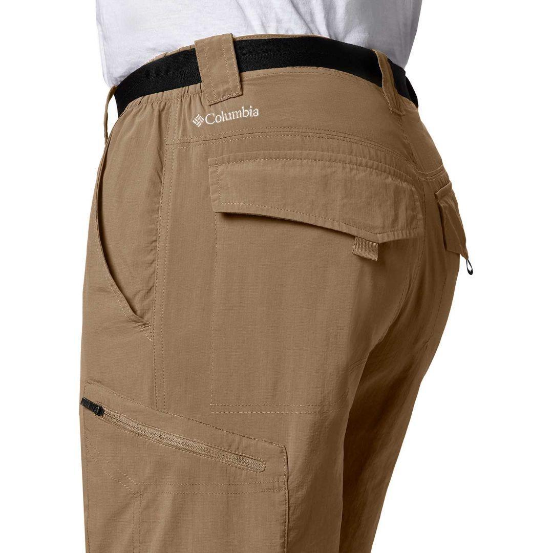 Columbia Men Brown Omni-Wick Silver Ridge Cargo Shorts