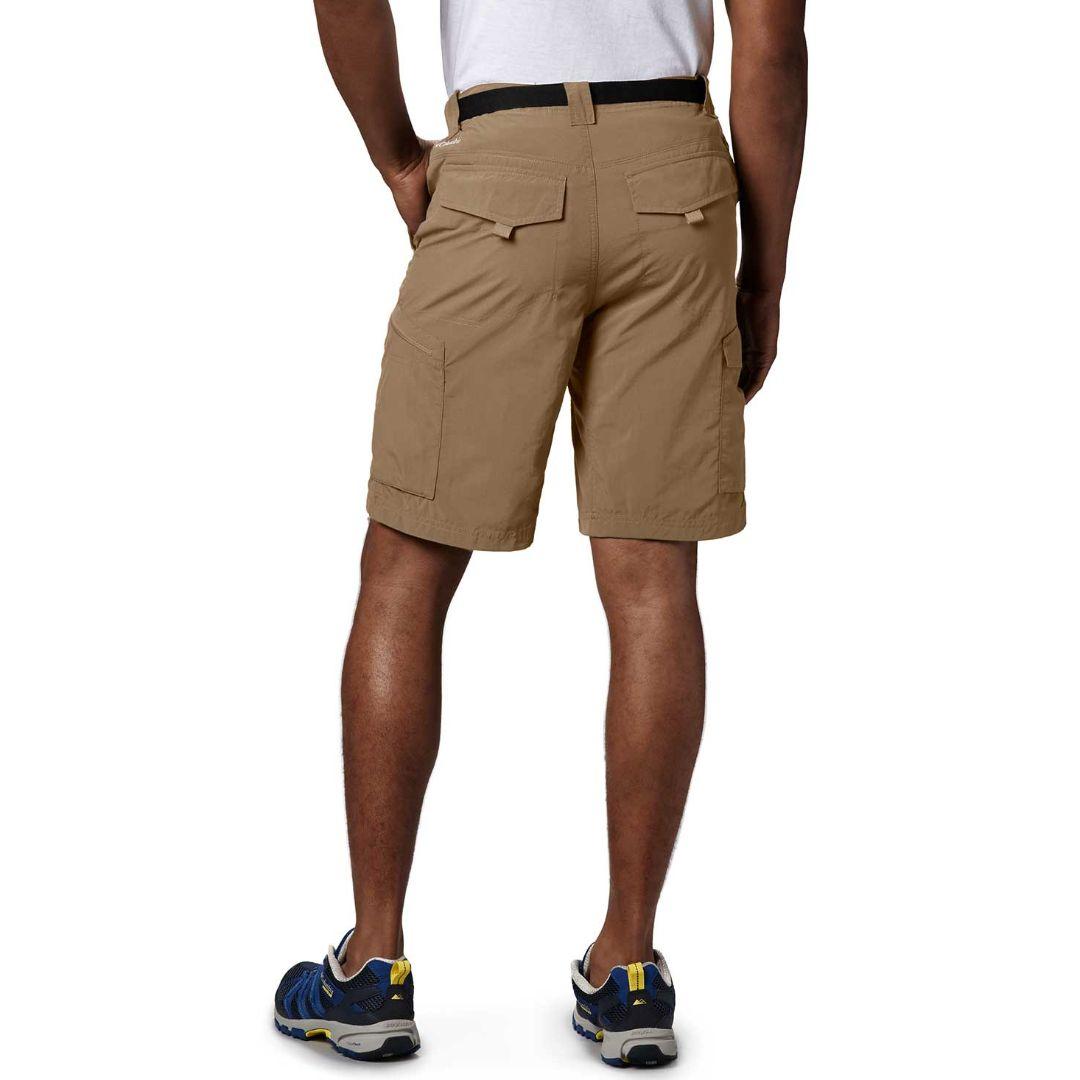 Columbia Men Brown Omni-Wick Silver Ridge Cargo Shorts