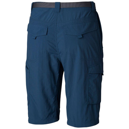 Columbia Men Blue Omni-Wick Silver Ridge Cargo Shorts