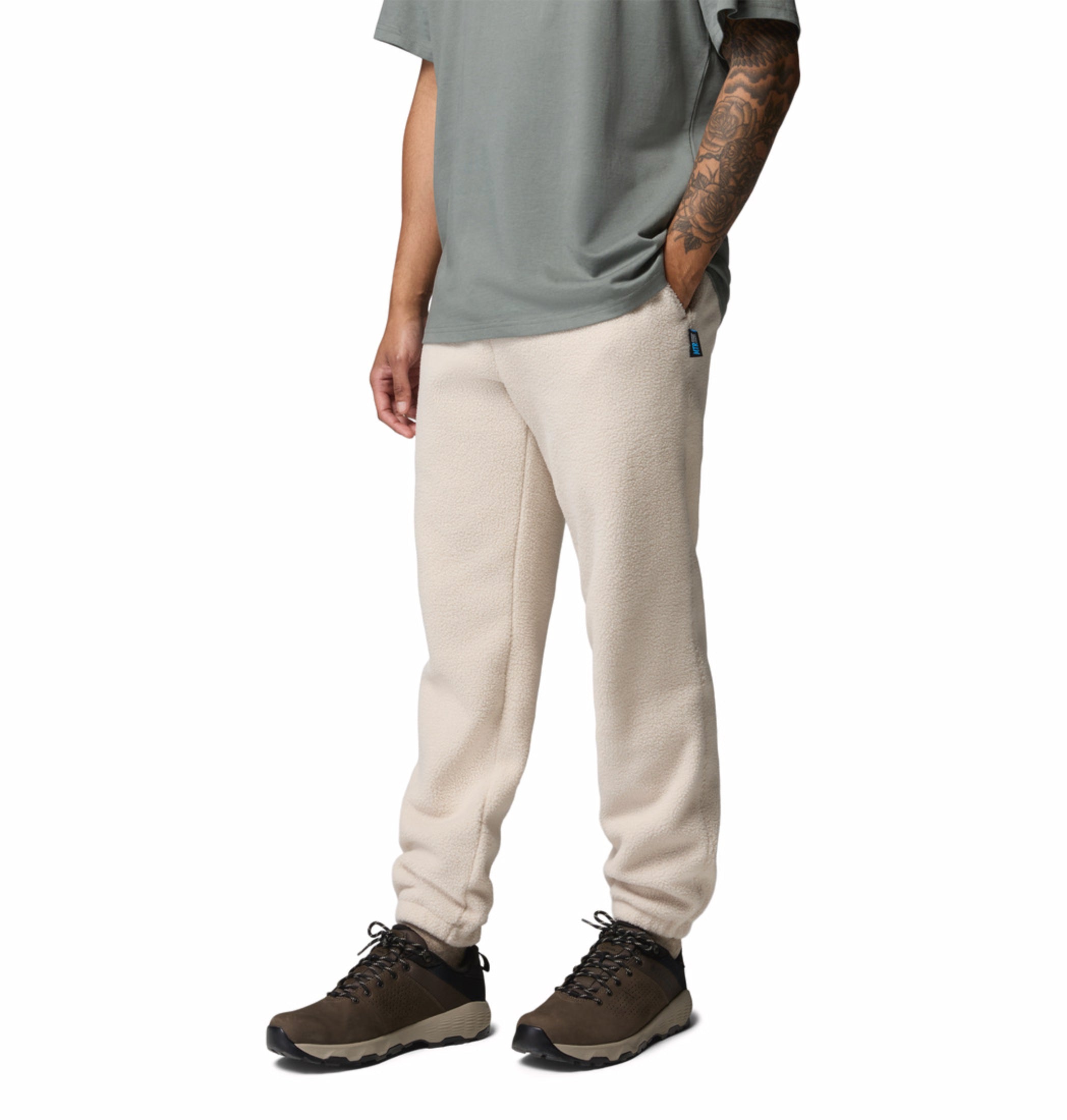 men beige mtr timber crest jogger