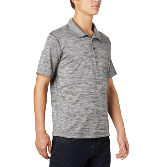 Columbia Men Grey Zero Rules Polo T-Shirt