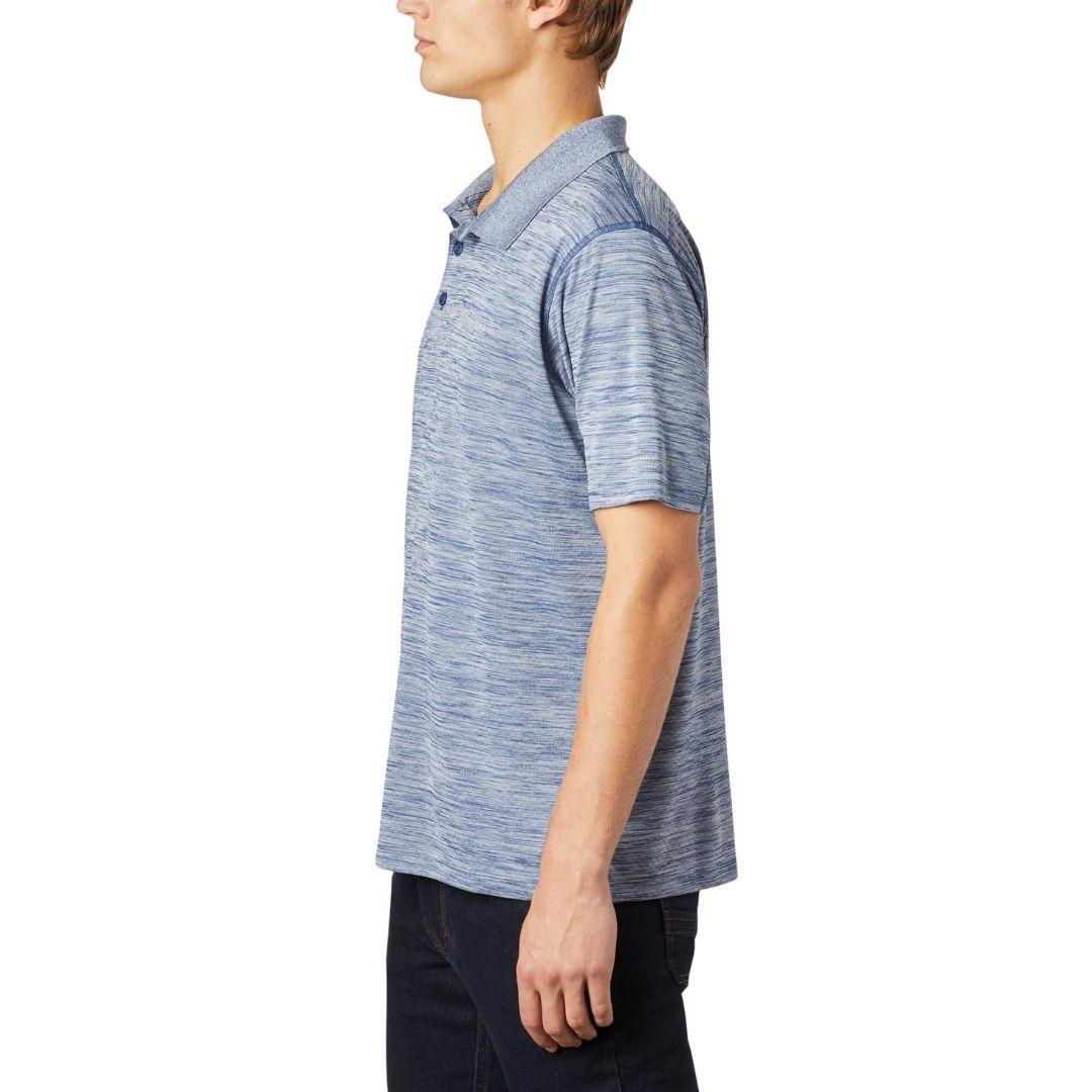 Columbia Men Blue Zero Rules Polo T-Shirt