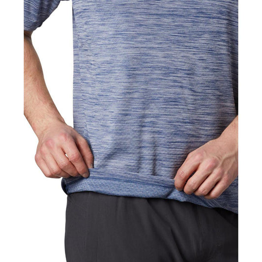 Columbia Men Blue Zero Rules Short Sleeve T-Shirt