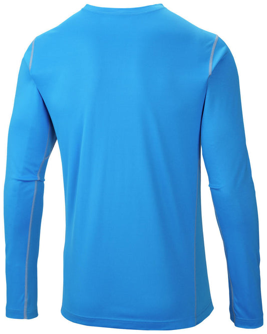 Columbia Men Blue Midweight II Long Sleeve Baselayer Top