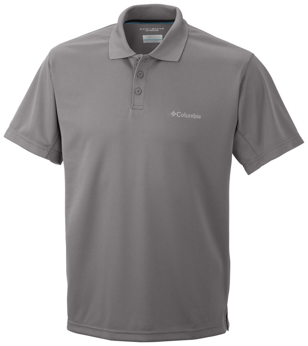Columbia Men Black New Utilizer Polo T-Shirt