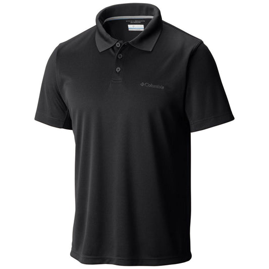 Columbia Men Black New Utilizer Polo T-Shirt