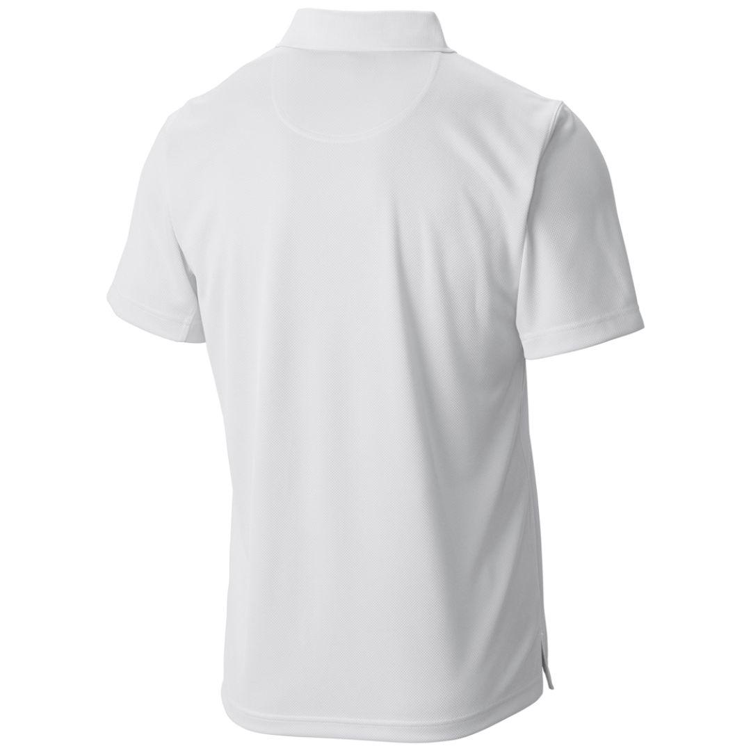 Columbia Men White New Utilizer Polo (Sun Protection)