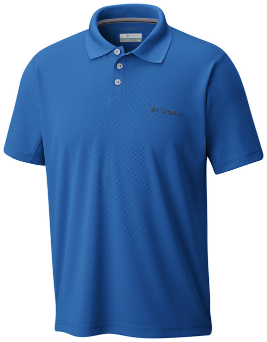 Columbia Men Blue New Utilizer Polo T-Shirt