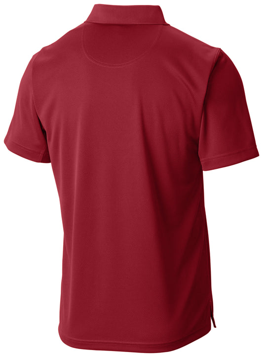 Columbia Men Red New Utilizer Polo (Sun Protection)