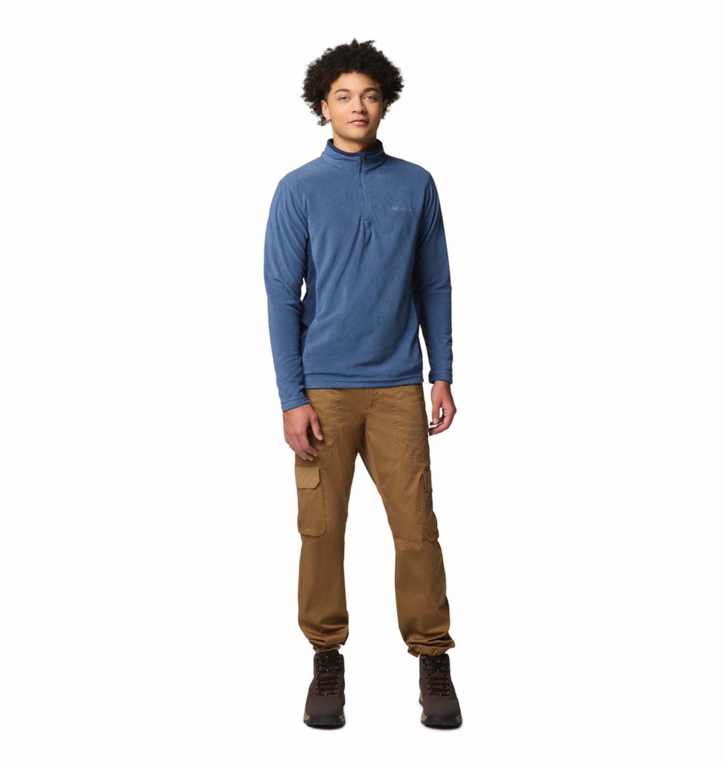 Columbia Men Navy Blue Klamath Range II Pullover