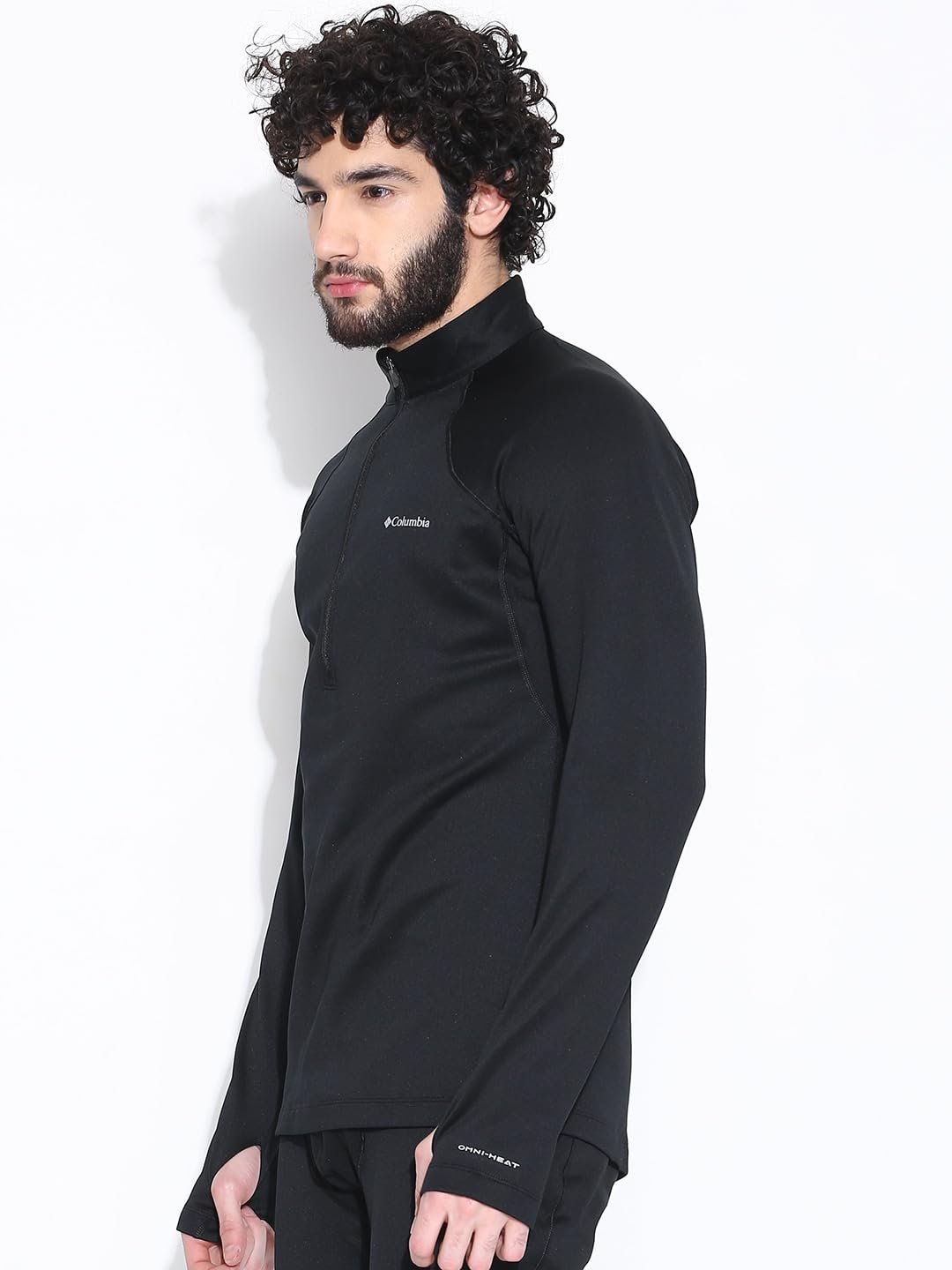 Columbia Men Black Extreme Fleece II Long Sleeve Half Zip (Non Returnable)
