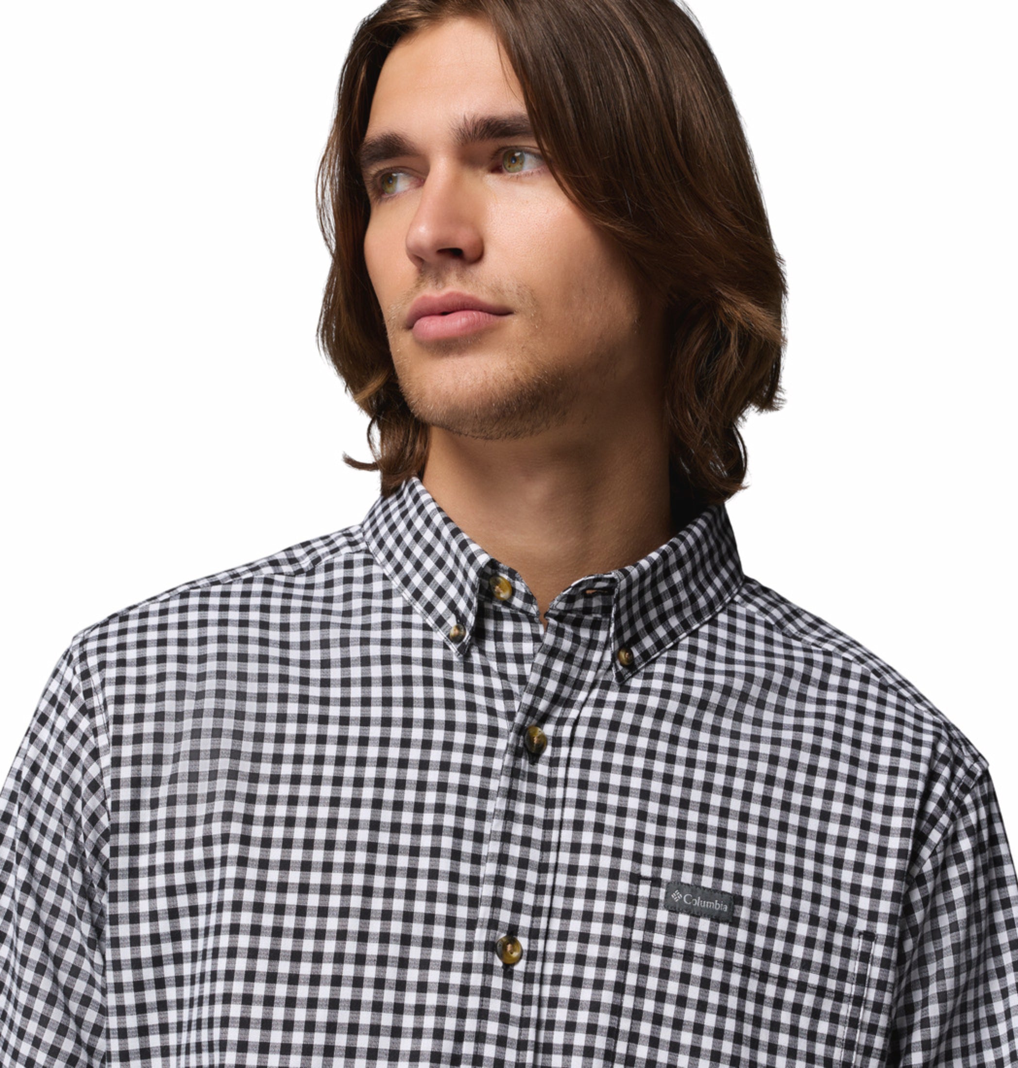 men black rapid rivers ii long sleeve shirt