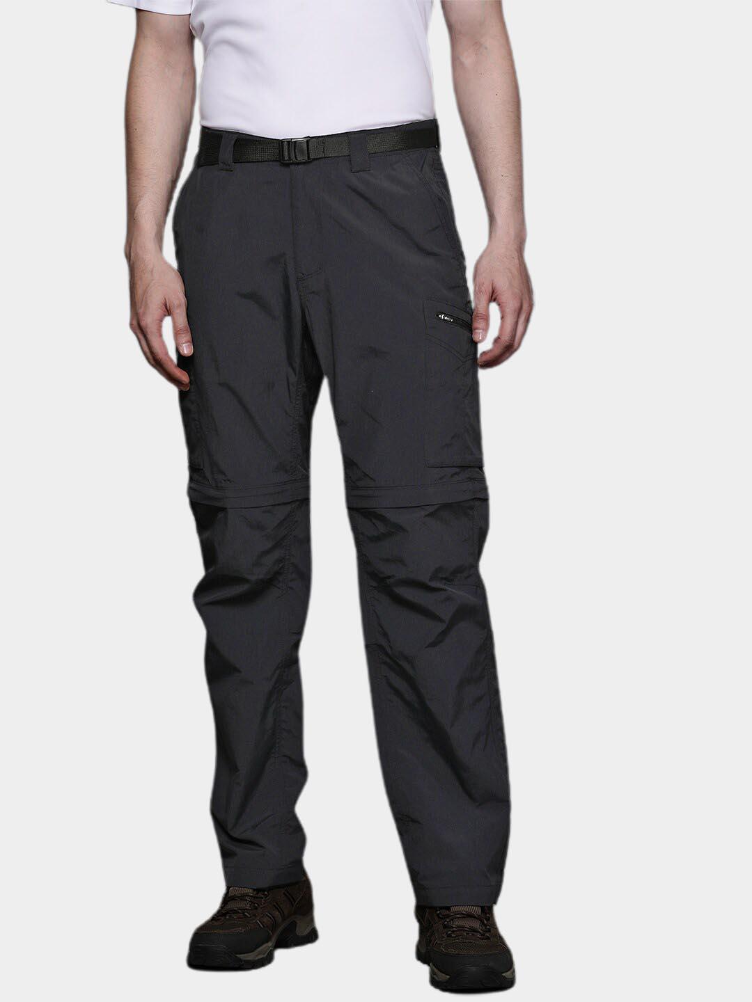 Columbia Men Black Silver Ridge Convertible Pant (Sun Protection)