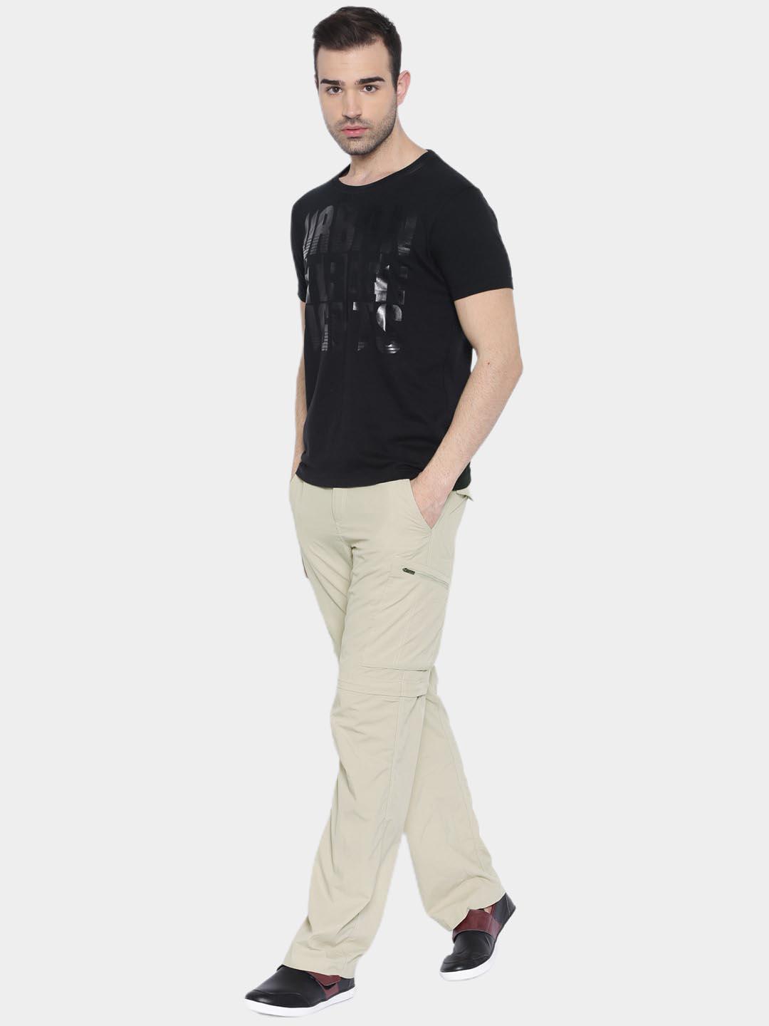 Columbia Men Beige Silver Ridge Convertible Pant (Sun Protection)