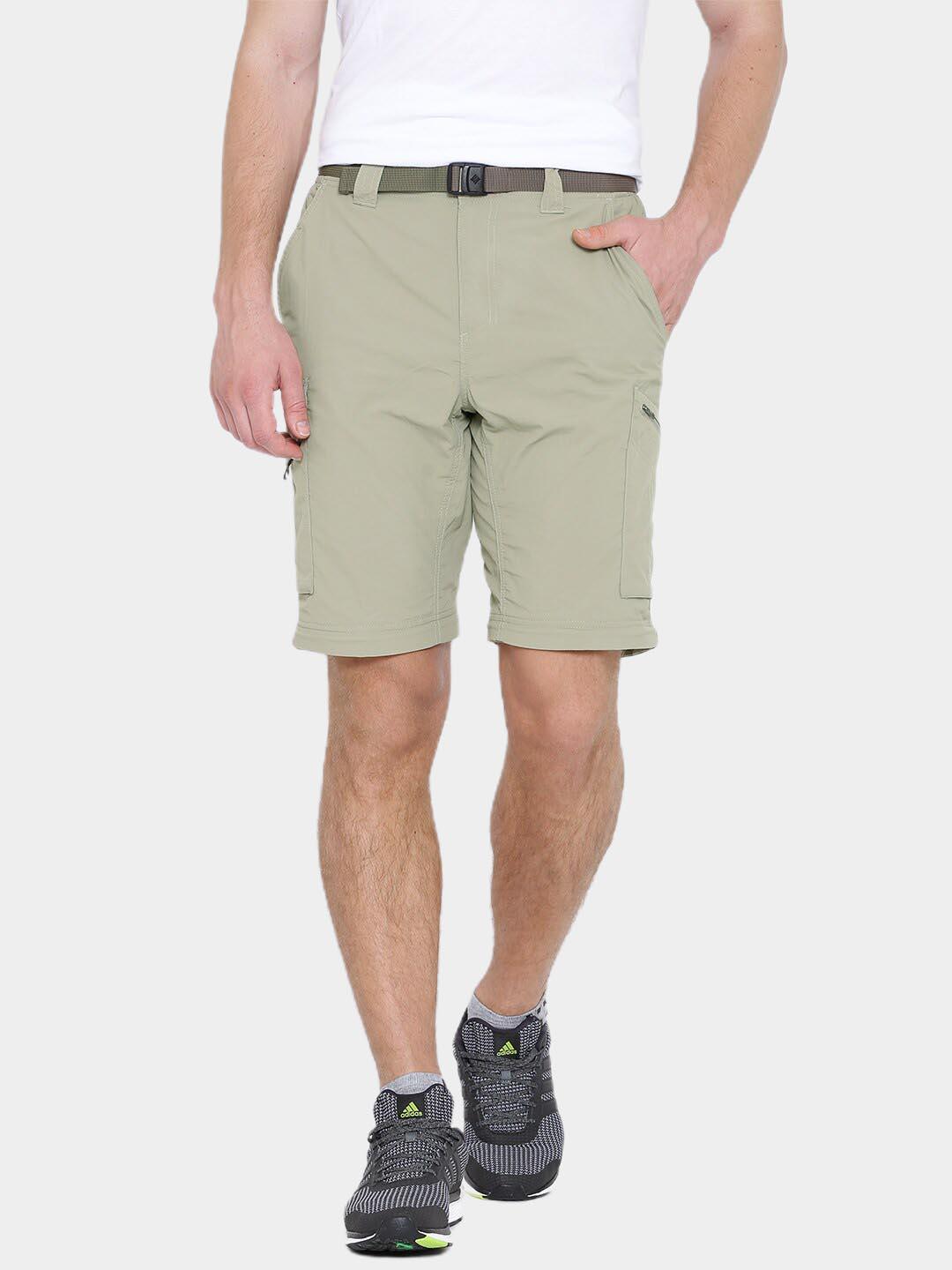 Columbia Men Beige Silver Ridge Convertible Pant