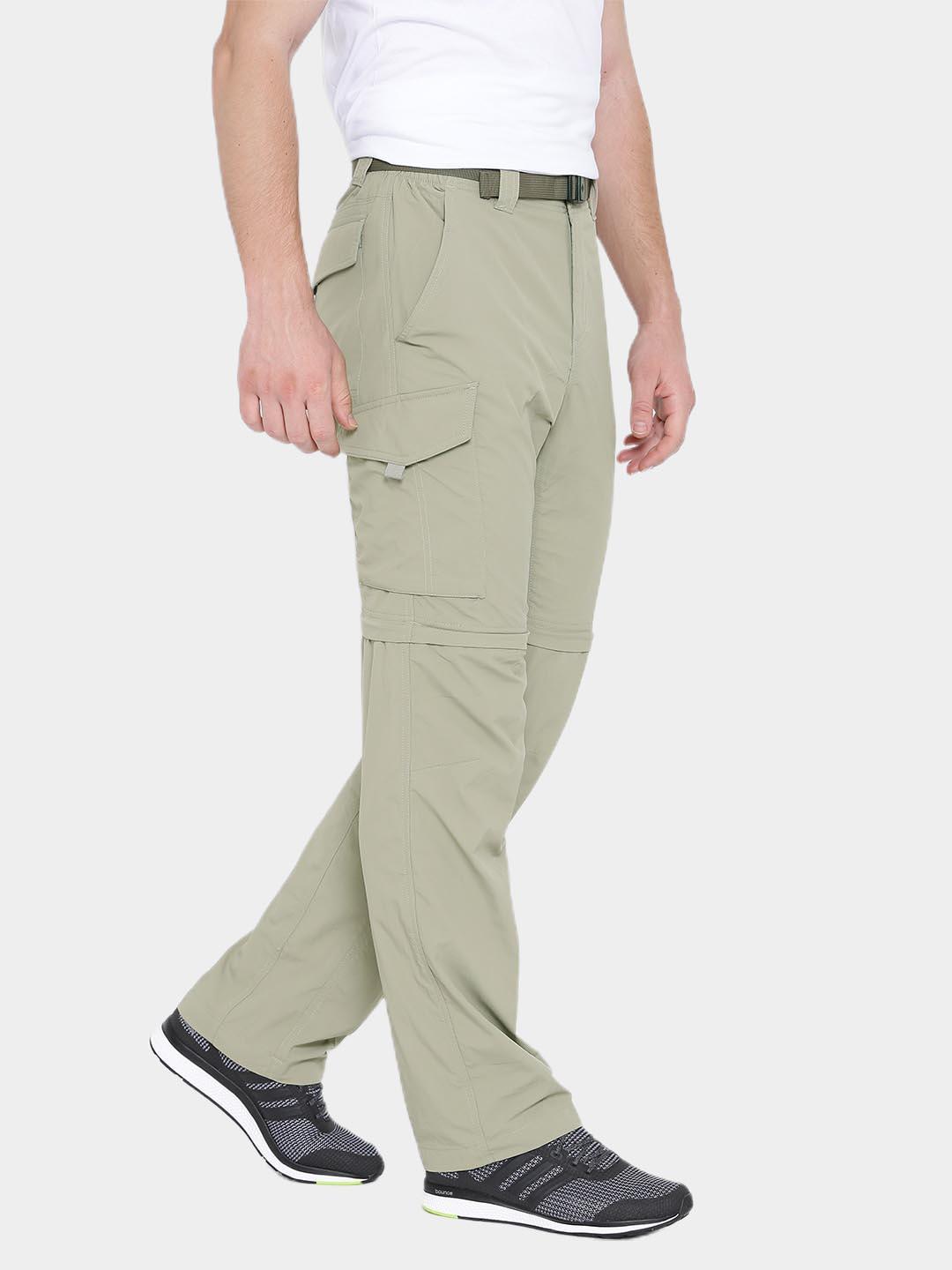 Columbia Men Beige Silver Ridge Convertible Pant