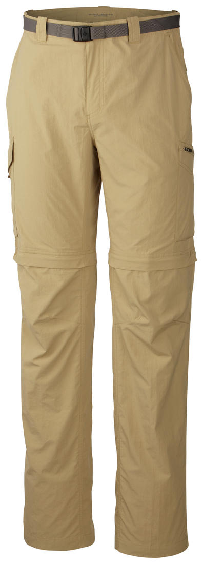 Columbia Men Brown Omni-Wick Silver Ridge Convertible Pant