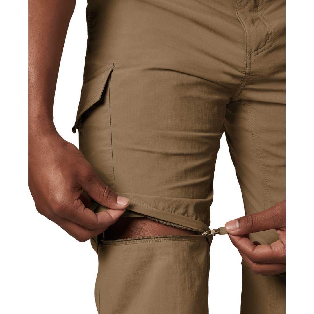 Columbia Men Brown Silver Ridge Convertible Pant