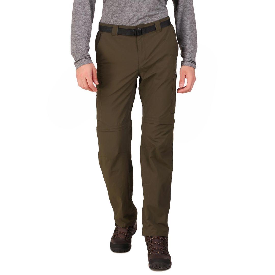 Columbia Men Olive Silver Ridge Convertible Pant