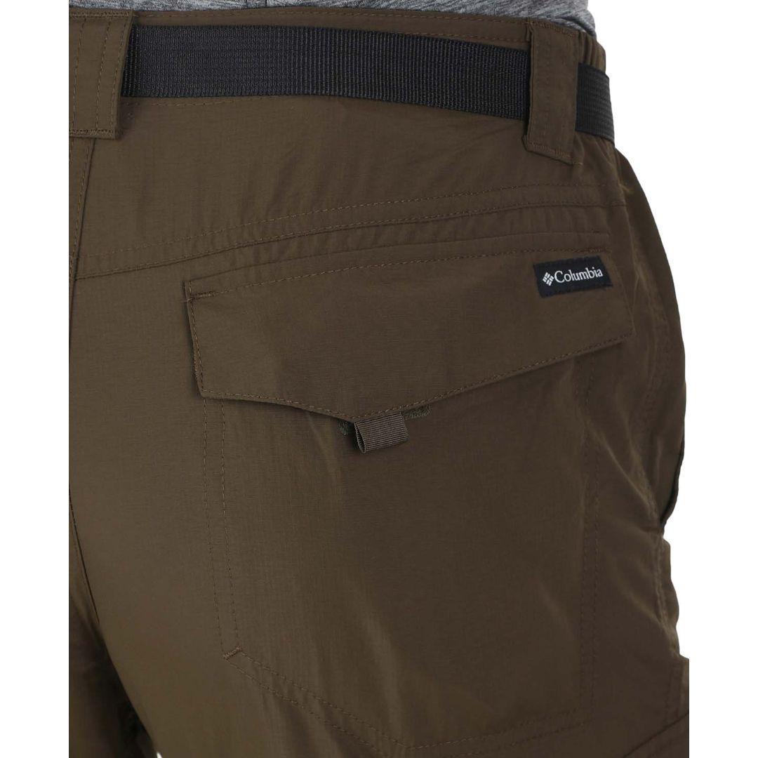 Columbia Men Olive Silver Ridge Convertible Pant