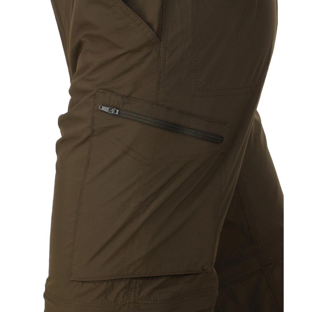 Columbia Men Olive Silver Ridge Convertible Pant