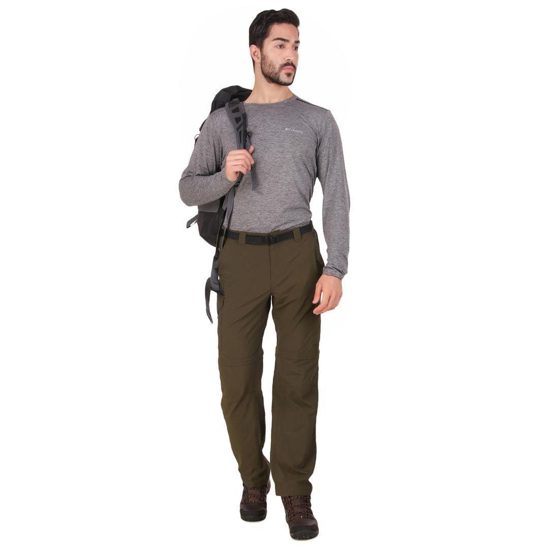 Columbia Men Olive Silver Ridge Convertible Pant
