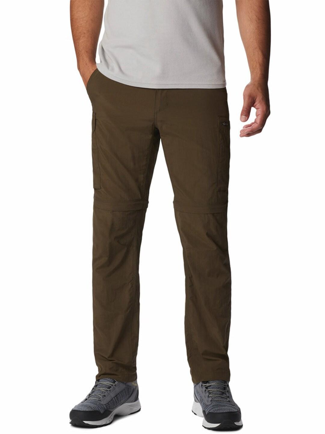 Columbia Men Green Silver Ridge Convertible Pant