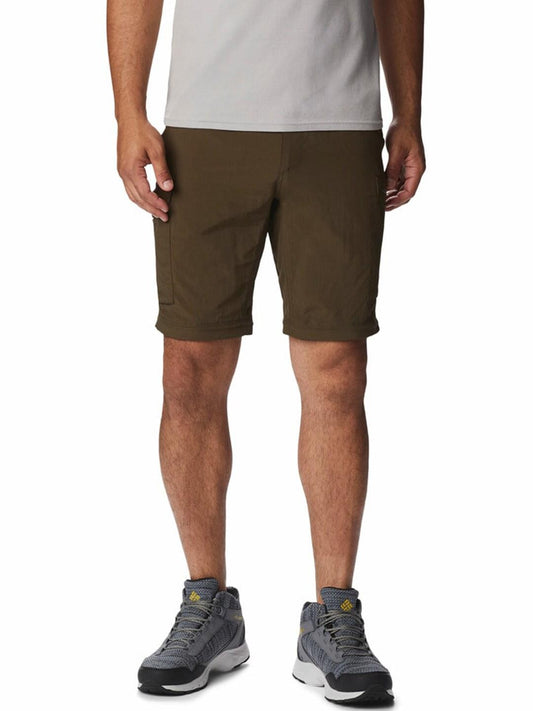 Columbia Men Green Silver Ridge Convertible Pant
