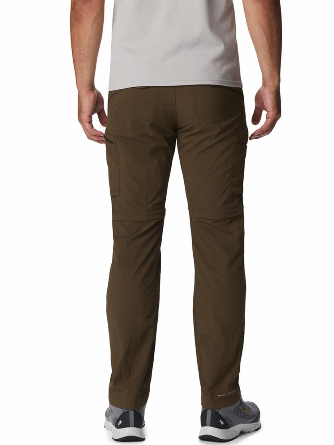Columbia Men Green Silver Ridge Convertible Pant
