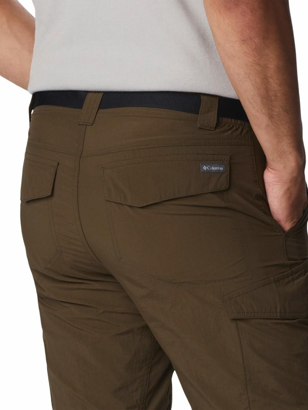 Columbia Men Green Silver Ridge Convertible Pant