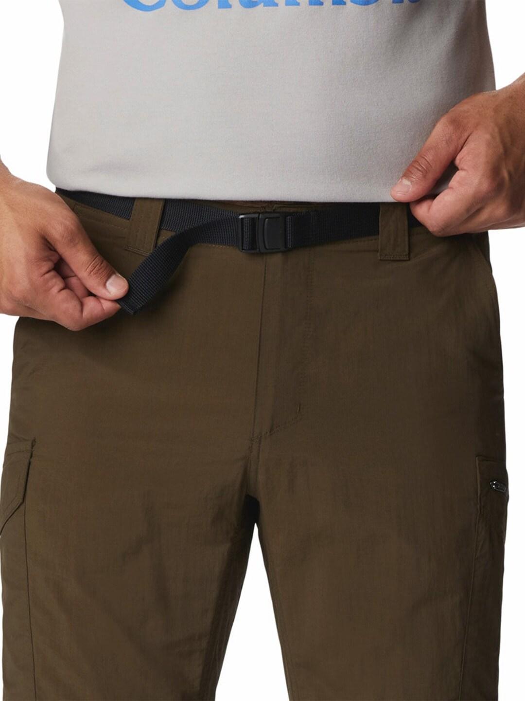 Columbia Men Green Silver Ridge Convertible Pant