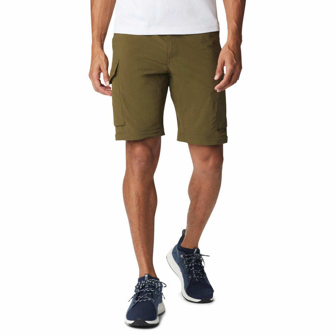 Columbia Men Green Silver Ridge Convertible Pant