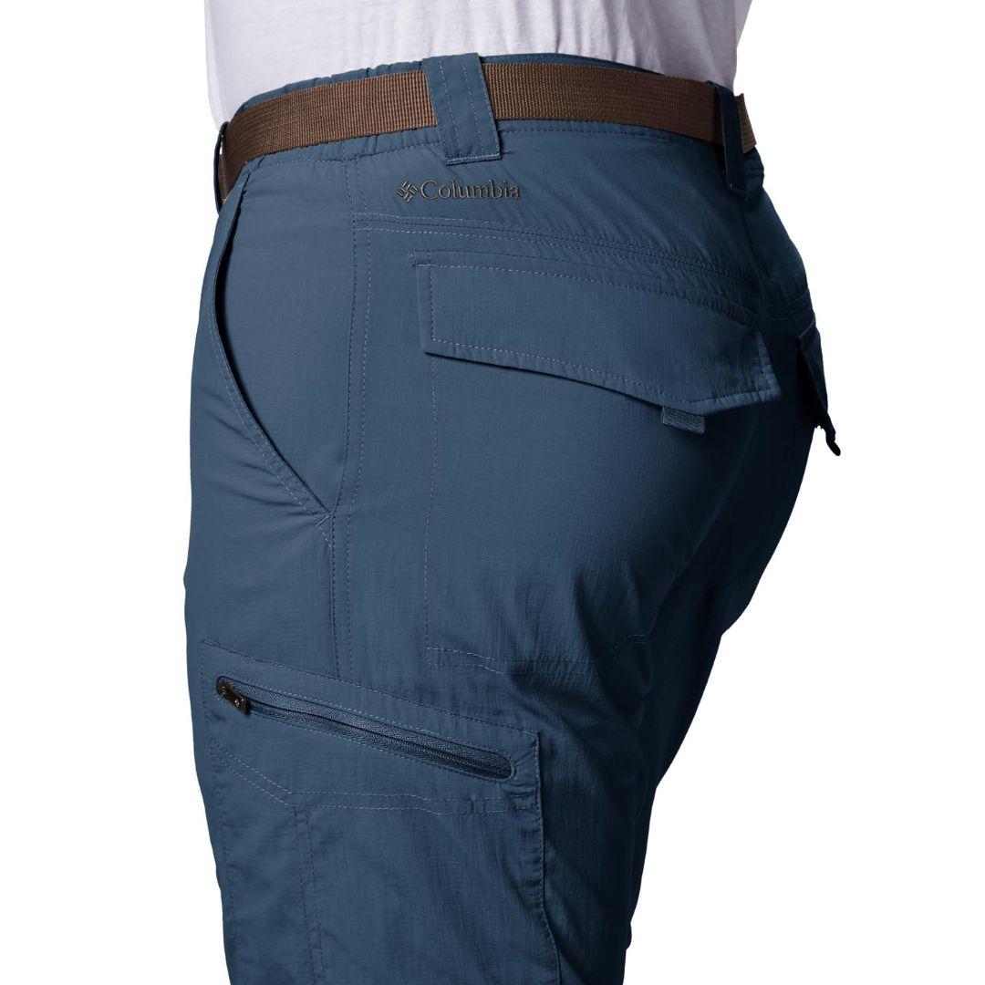 Columbia Men Navy Blue Silver Ridge Convertible Pant