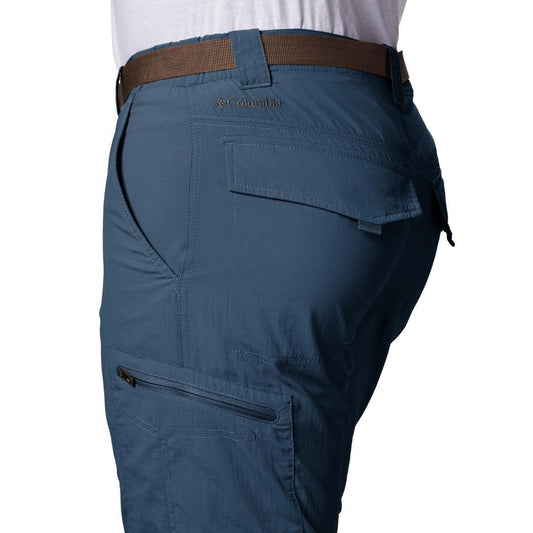 Columbia Men Navy Blue Silver Ridge Convertible Pant
