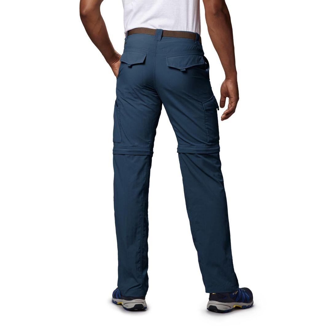 Columbia Men Navy Blue Silver Ridge Convertible Pant